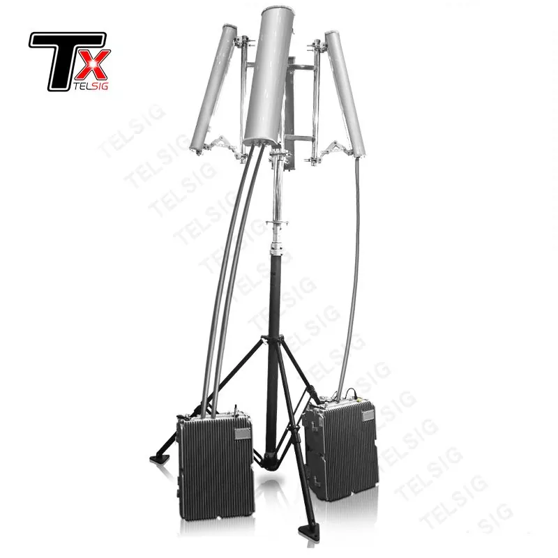 RF बेस स्टेशन प्रकार 1-3KM FPV सिग्नल जैमर